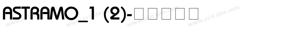 ASTRAMO_1 (2)字体转换
